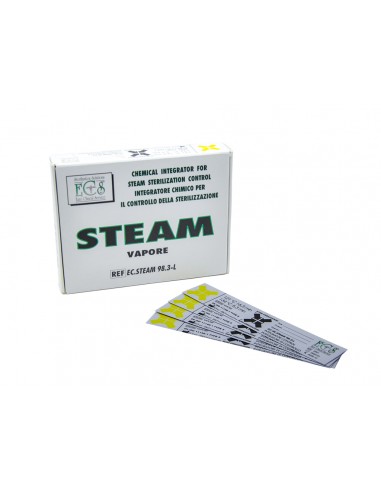 Integrador de esterilización a vapor 3 parámetros